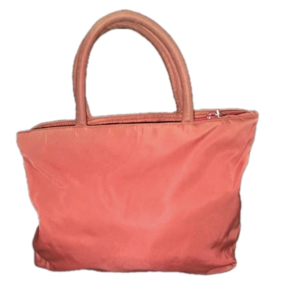 Authentic Prada Women's Vermillion Nylon Handbag - Picture 3 of 9